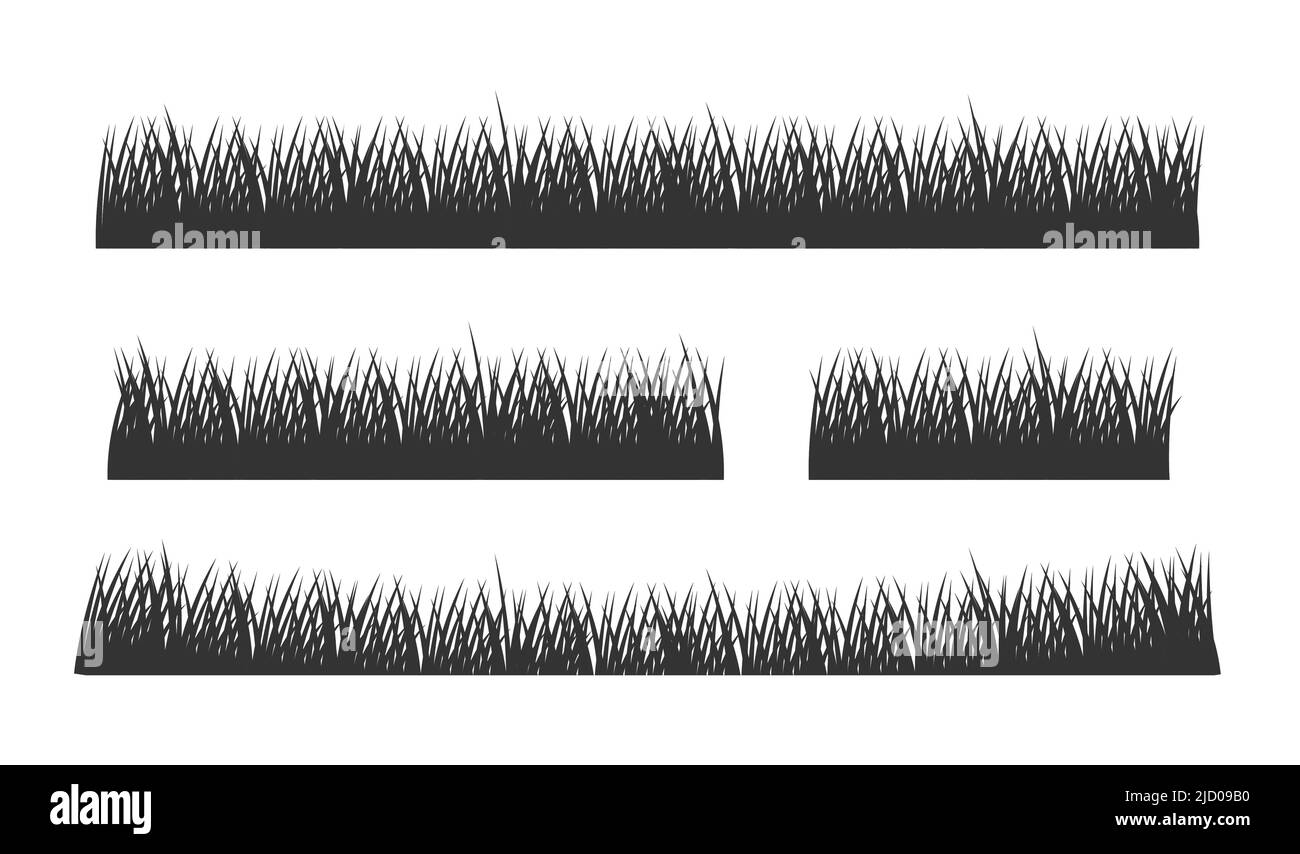 Aquarell grüne Illustration. 3D Vektorhintergrund. Isoliertes Vektorsymbol. 3D Gras für Banner-Design. Stock Vektor