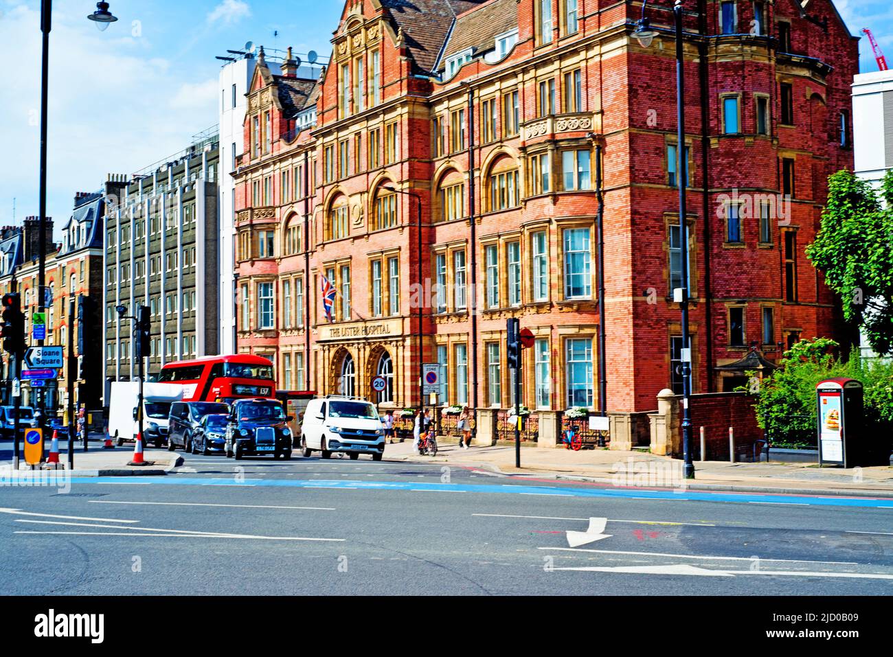 The Lister Hospital, Chelsea Bridge Road, London, England Stockfoto