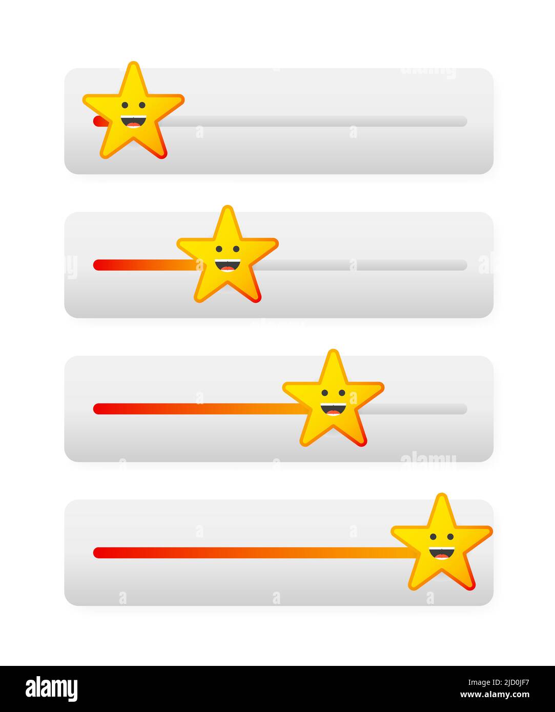Schieberegler für Ebenen in flacher Ausführung auf weißem Hintergrund. Flacher Vektor. Pfeilsymbol. Symbol für Vektorfarbe Stock Vektor