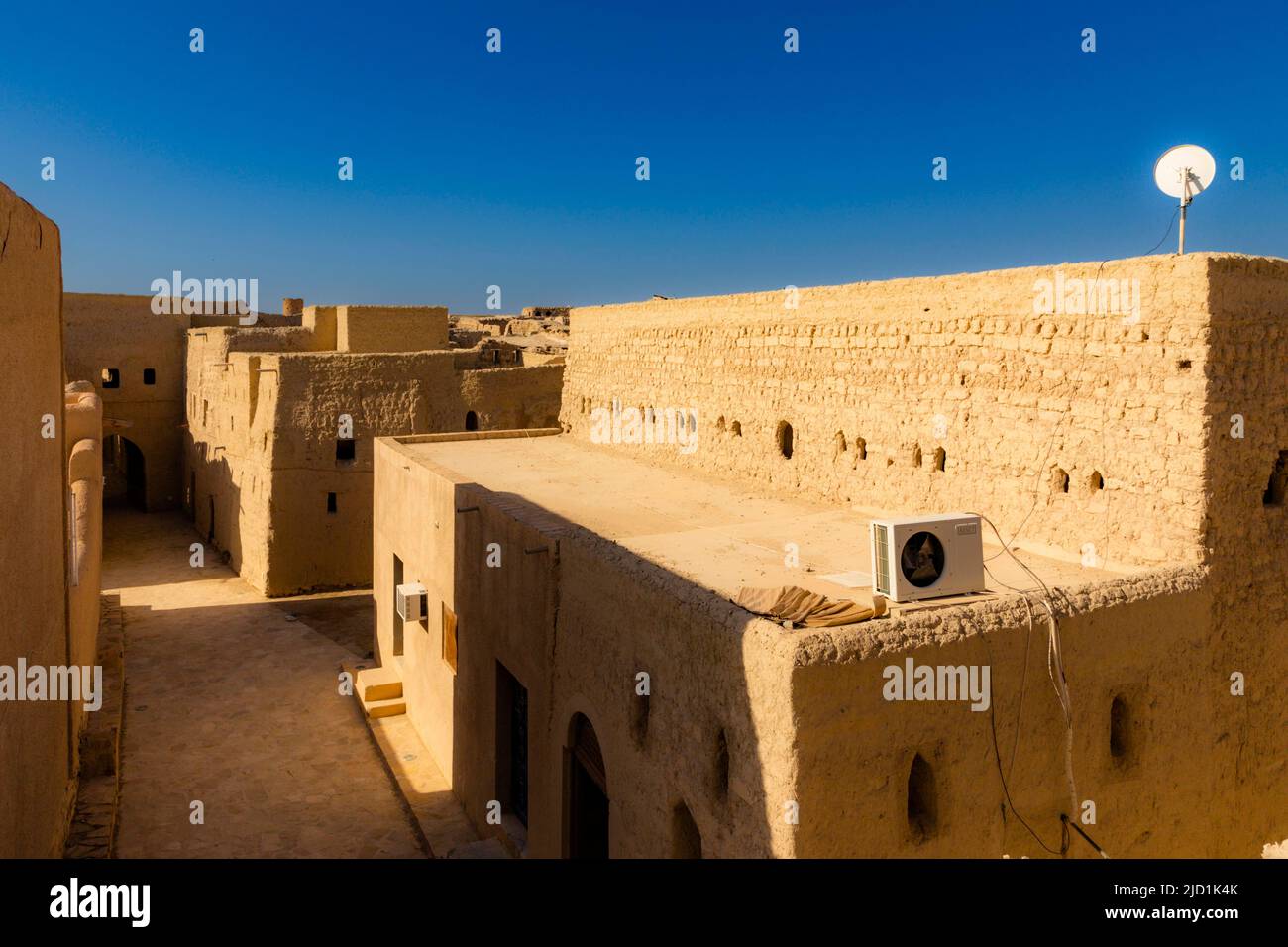 Harat Al Bilad Heritage Village, Sutanat von Oman Stockfoto