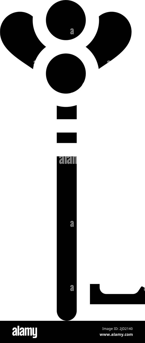 Vektorgrafik für Symbole im alten Stil Stock Vektor