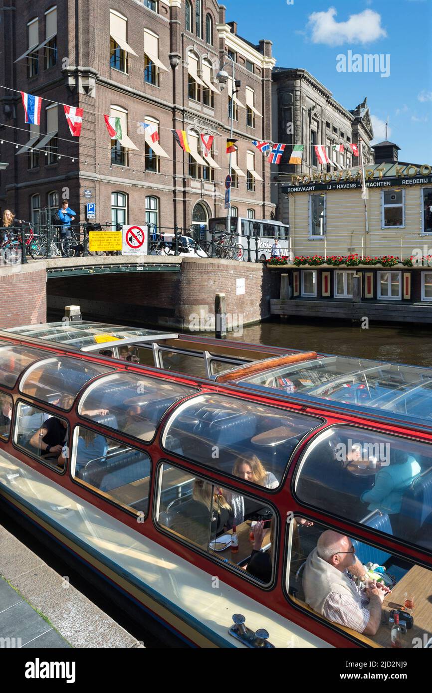 Rondvaart koou amsterdam holland Fotos und Bildmaterial in hoher