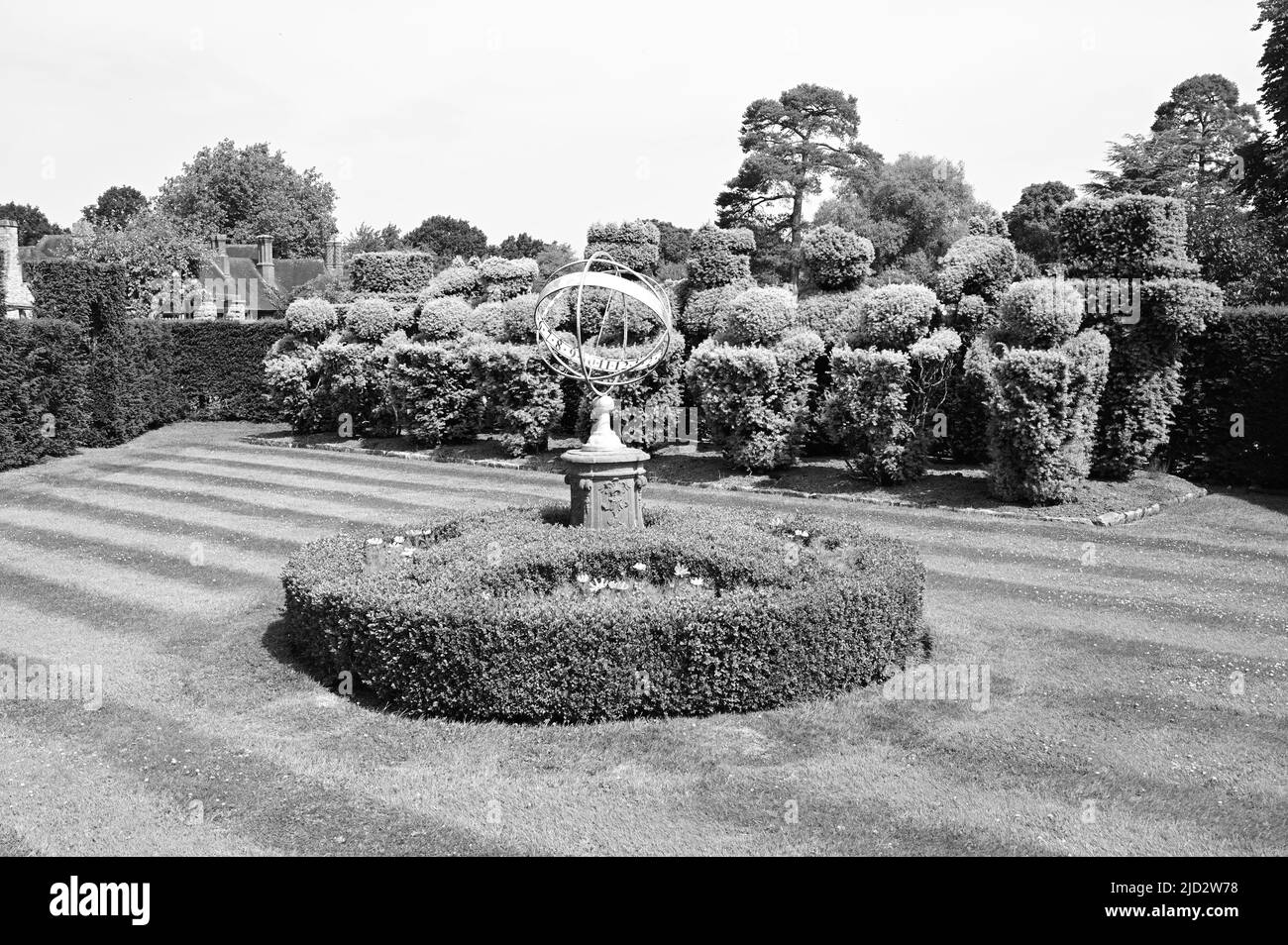 Hever, Kent, UK- Juni 17 2022: Hever Castle in kent das Elternhaus von Anne Boleyn. Stockfoto