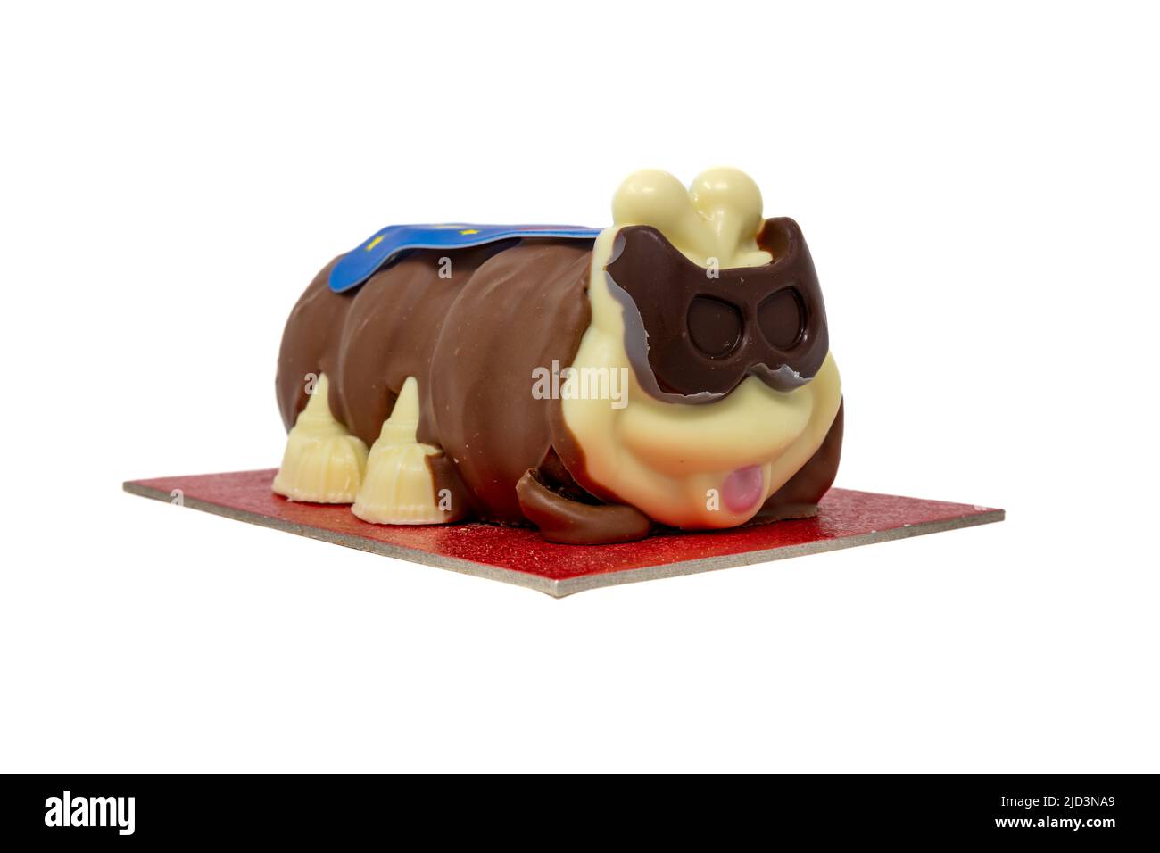 M&S Superhero Colin the Caterpillar Cake Stockfoto