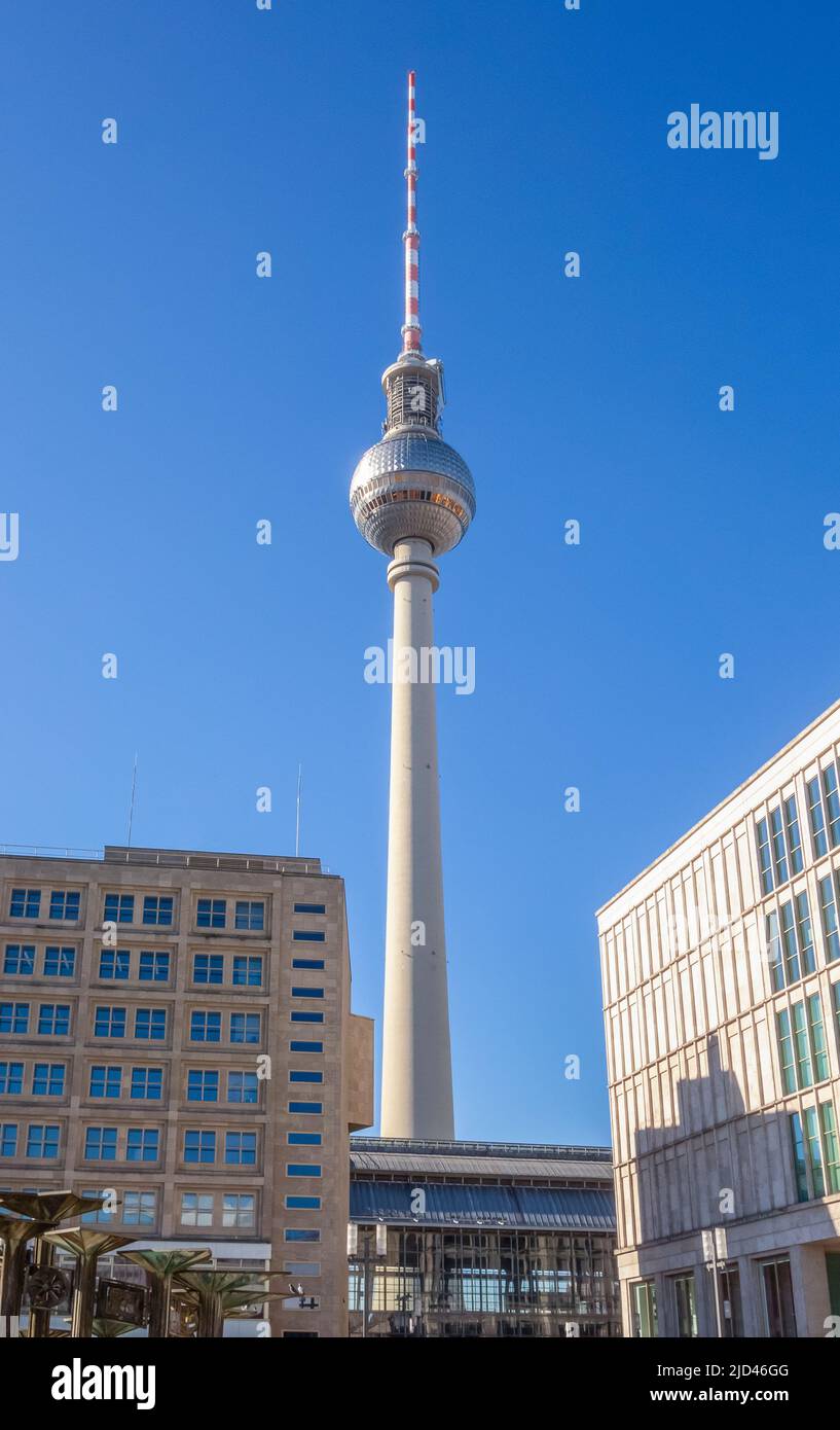 Eindruck von Berlin, der Hauptstadt und größten Stadt Deutschlands Stockfoto