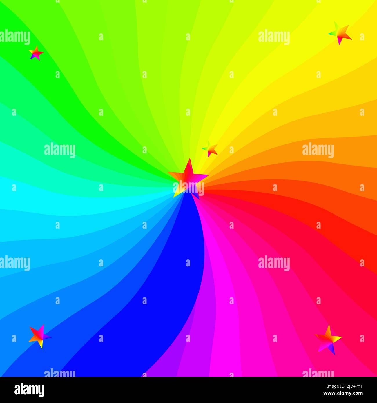 Abstrakt Hintergrund hell bunten Spektrum ray Regenbogen moderne Präsentation Vektor Illustration Stock Vektor