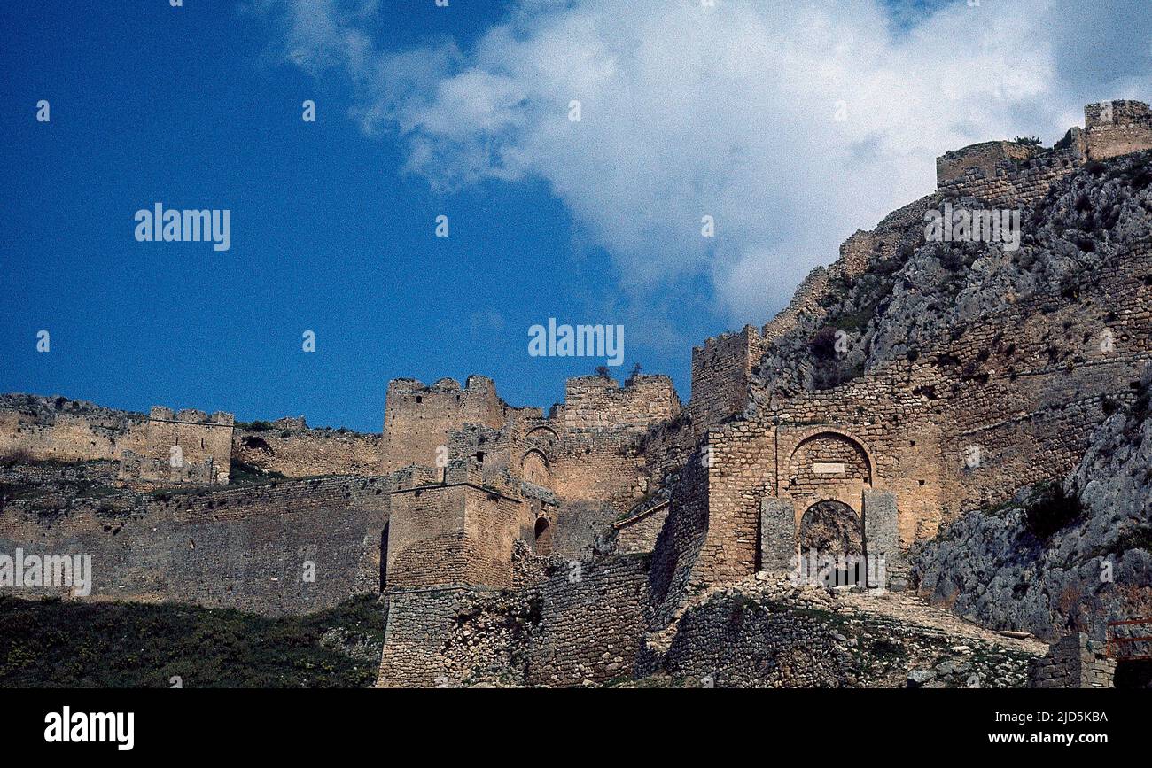 RUINAS. Lage: AUSSEN. CORINTO. GRIECHENLAND. Stockfoto