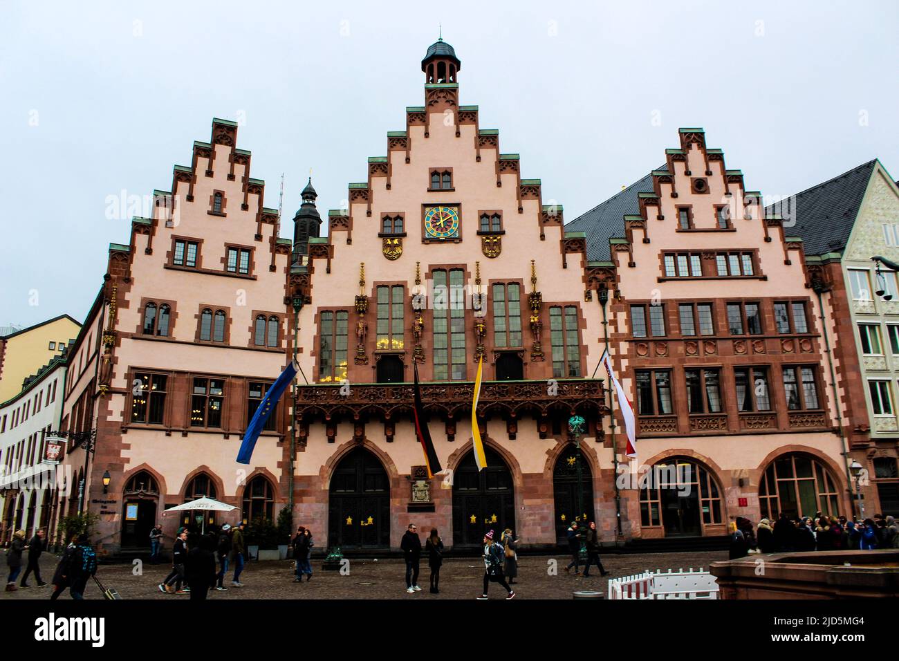 Deutsche Architektur in frankfurt am Main Stockfoto