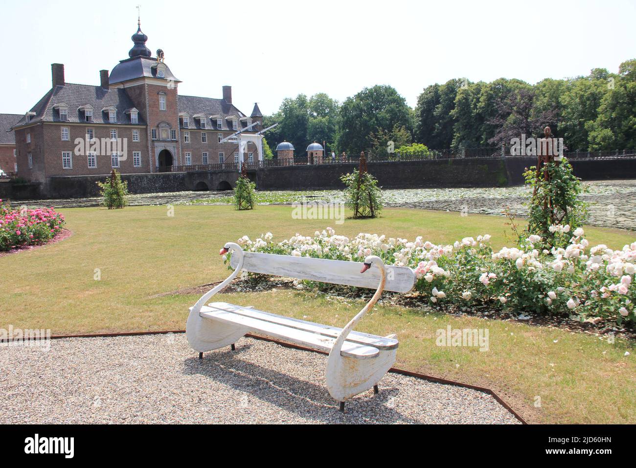 Schloss Anholt in Deutschland Stockfoto