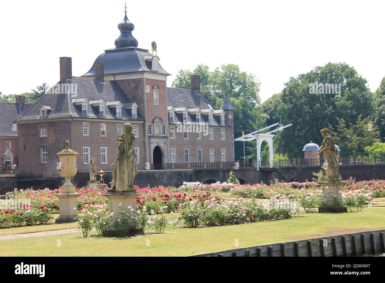 Schloss Anholt in Deutschland Stockfoto