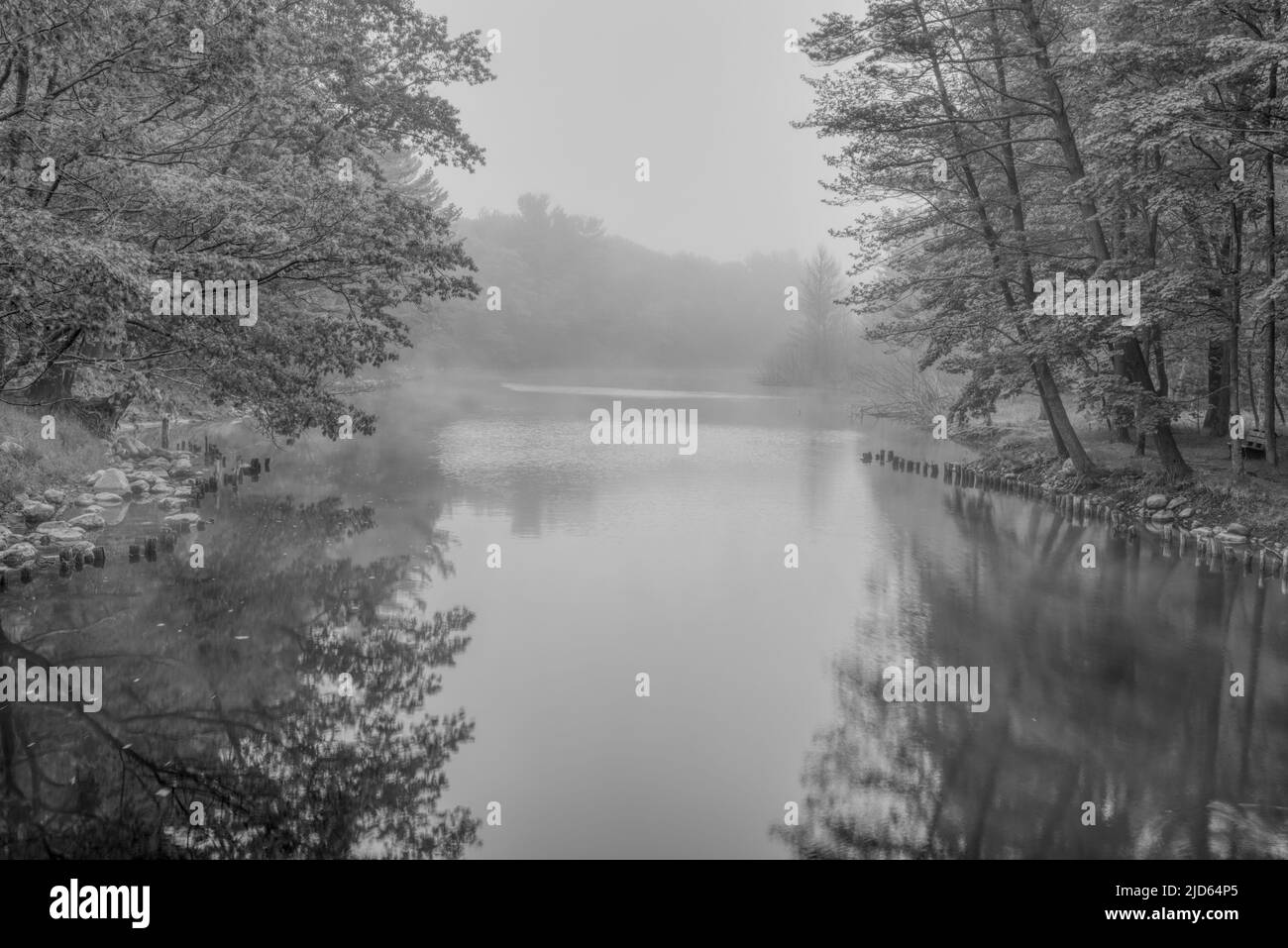 Hamlin Lake River Stockfoto