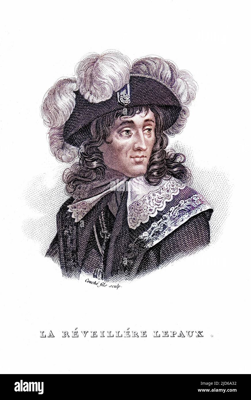 LOUIS MARIE de LAREVELLIERE- LEPEAUX (oder Lepaux) französischer Staatsmann, während und nach der Revolution Colorized Version of : 10162804 Datum: 1753 - 1824 Stockfoto