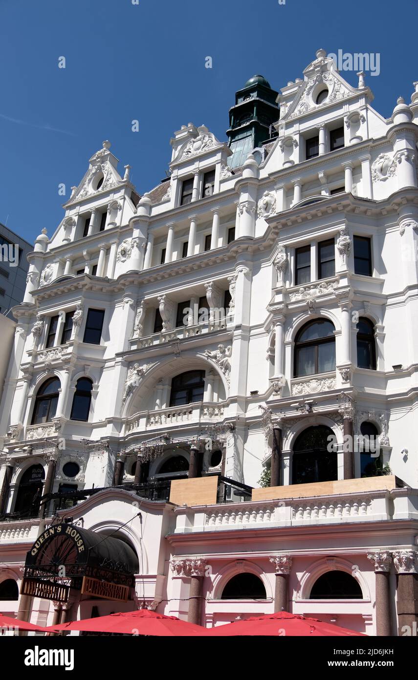 Hotel in Soho, London Stockfoto