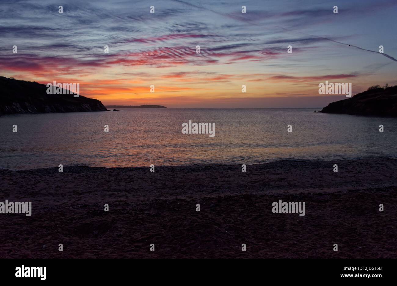 Strand von Maenporth, Conrwall Stockfoto