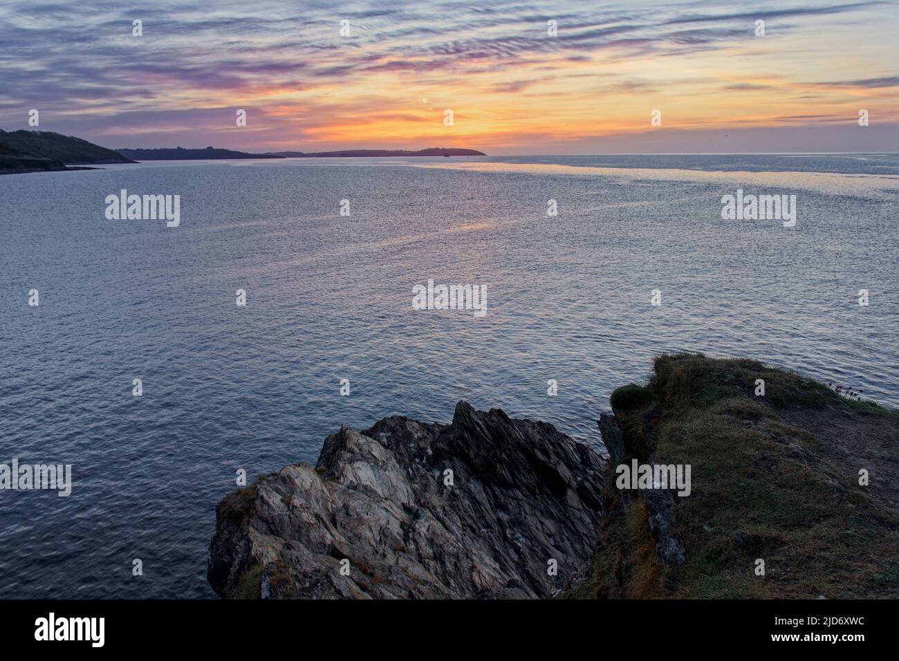 Strand von Maenporth, Conrwall Stockfoto