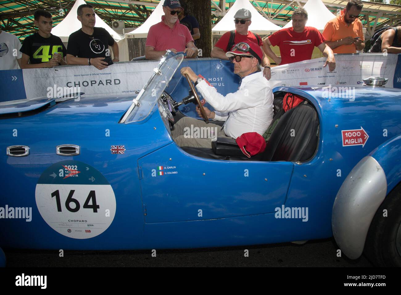 Autodromo Nazionale Monza, Monza, Italien, 18. Juni 2022, HEALEY 2400 SILVERSTONE (D-TYP) während der Miglia 1000 - Historical Motors Stockfoto