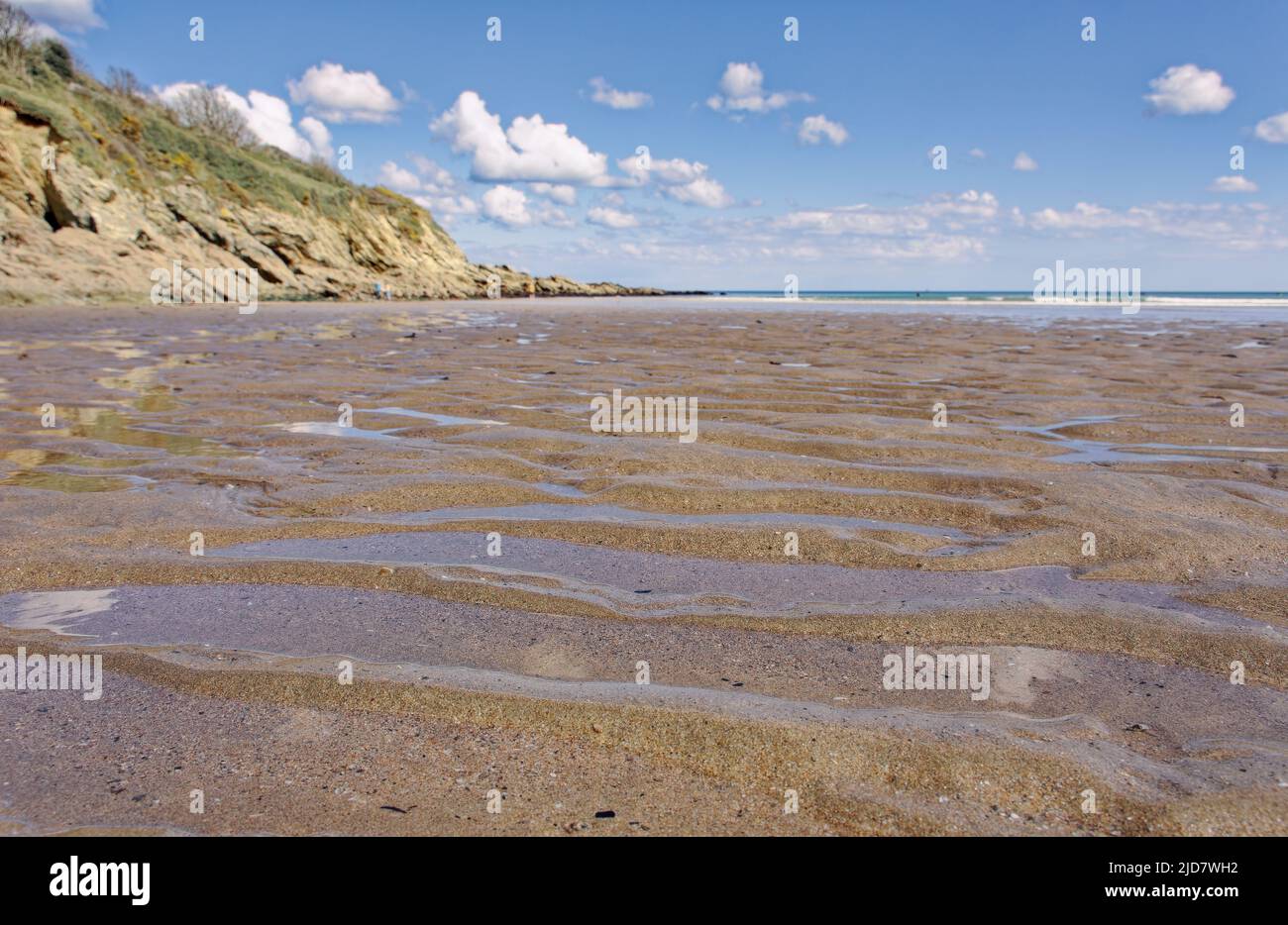 Strand von Maenporth, Conrwall Stockfoto