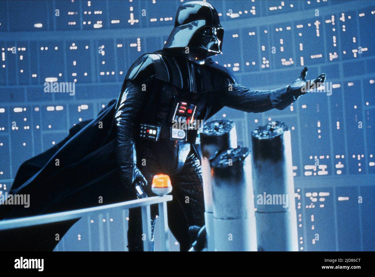 DARTH VADER, PROWSE, STAR WARS: EPISODE V - DAS IMPERIUM SCHLÄGT ZURÜCK, 1980, Stockfoto