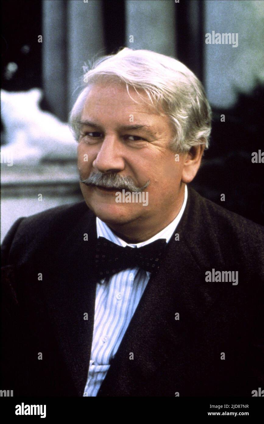 PETER USTINOV, MORD IN DREI AKTEN, 1986, Stockfoto