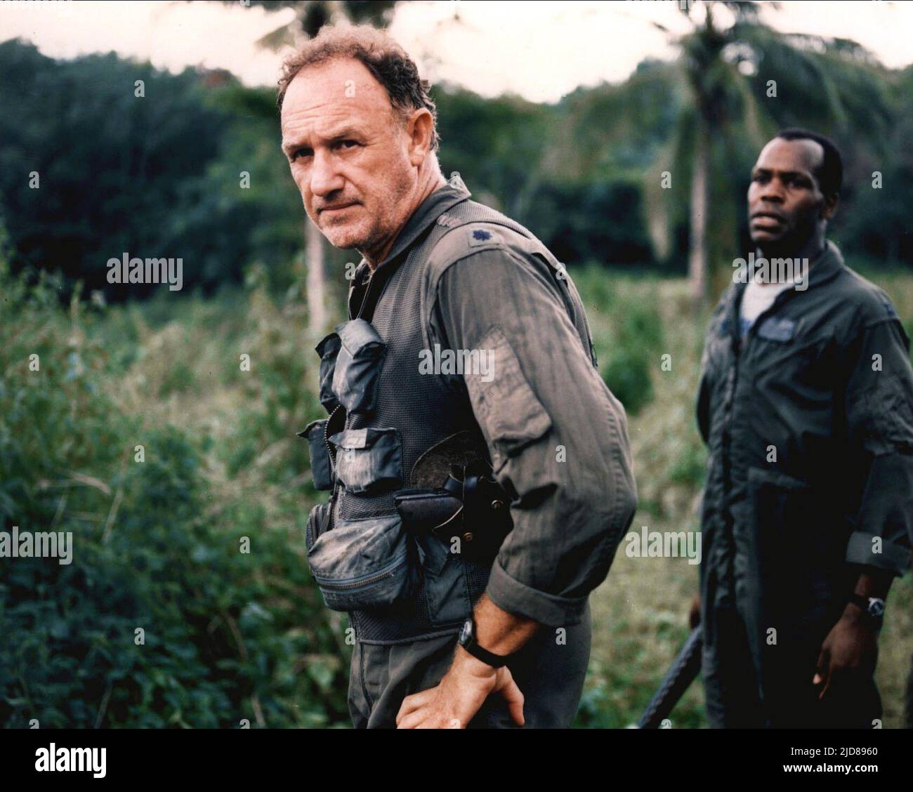 HACKMAN, GLOVER, BAT 21, 1988, Stockfoto