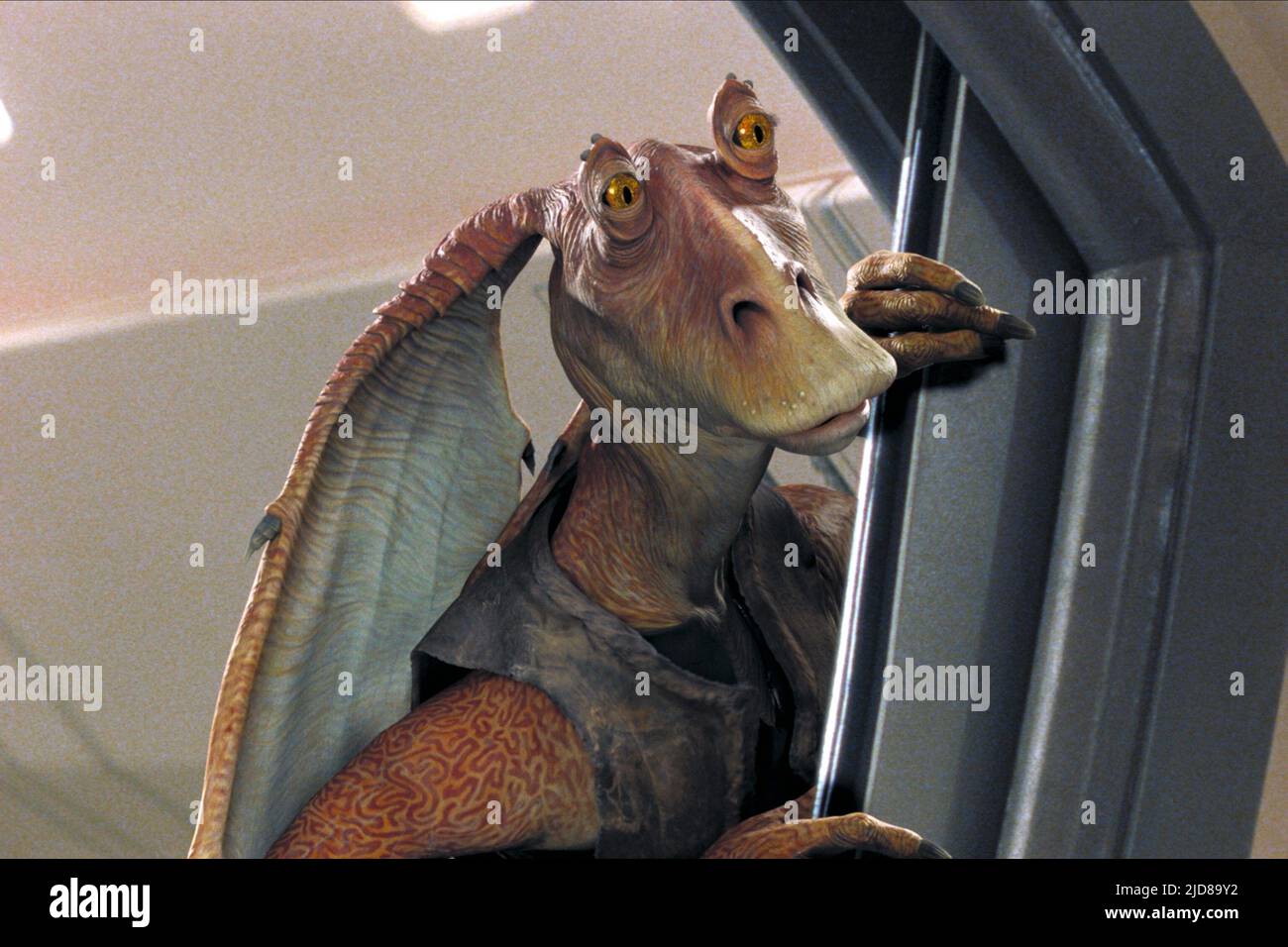 JAR JAR BINKS, Star Wars: Episode I - Die Dunkle Bedrohung, 1999 Stockfoto
