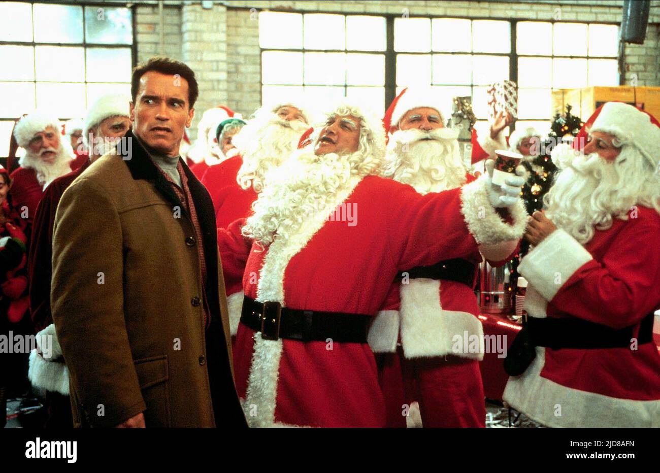 SCHWARZENEGGER, BELUSHI, Jingle, 1996 Stockfoto