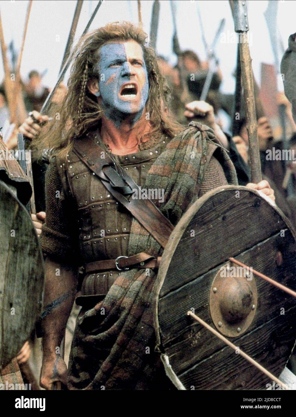 MEL GIBSON, BRAVEHEART, 1995 Stockfoto