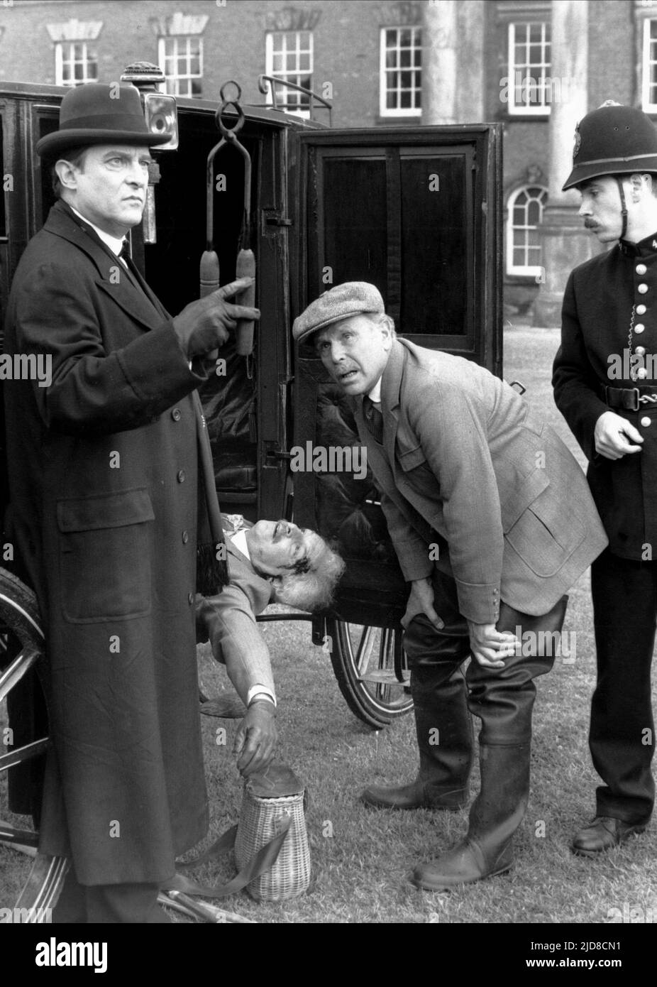 BRETT, HARDWICKE, SHERLOCK HOLMES, 1992 Stockfoto