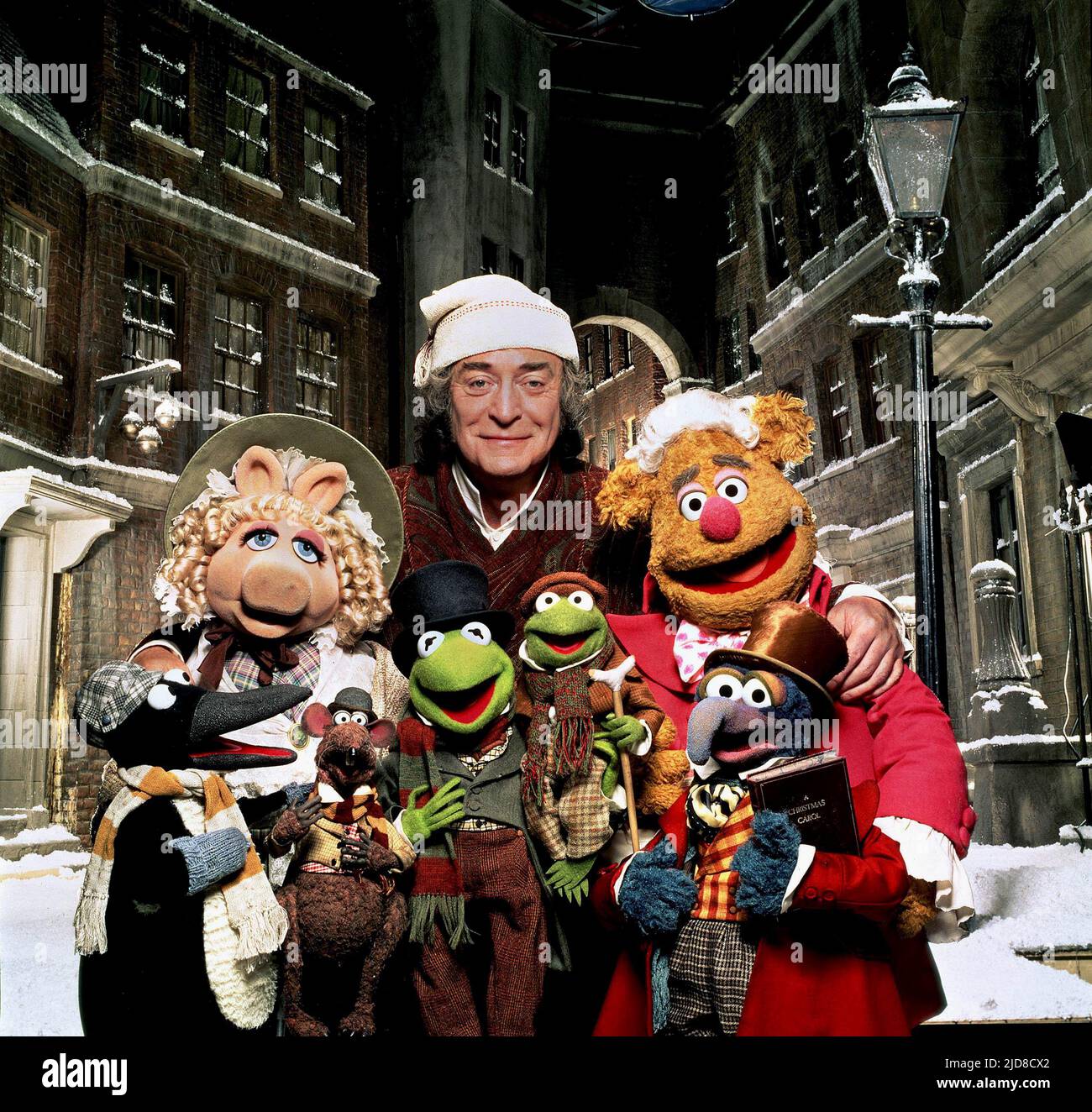 PIGGY, Rizzo, Frosch, CAINE, Bär, Gonzo, die Muppet CHRISTMAS CAROL, 1992 Stockfoto