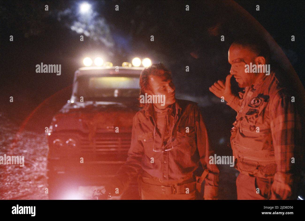 UNGER, FOREE, LEATHERFACE: Texas Chainsaw Massacre III, 1990 Stockfoto