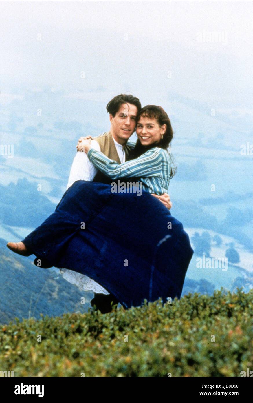GRANT, Fitzgerald, der Engländer, der auf einen Hügel, aber KAM EIN BERG, 1995 Stockfoto