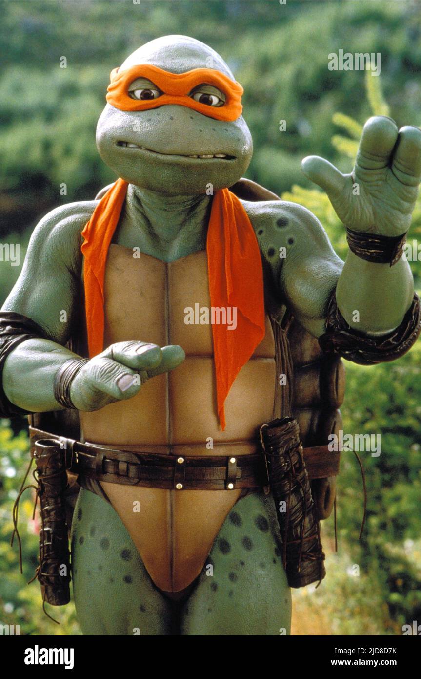 MICHELANGELO, TEENAGE MUTANT NINJA TURTLES III, 1993 Stockfoto