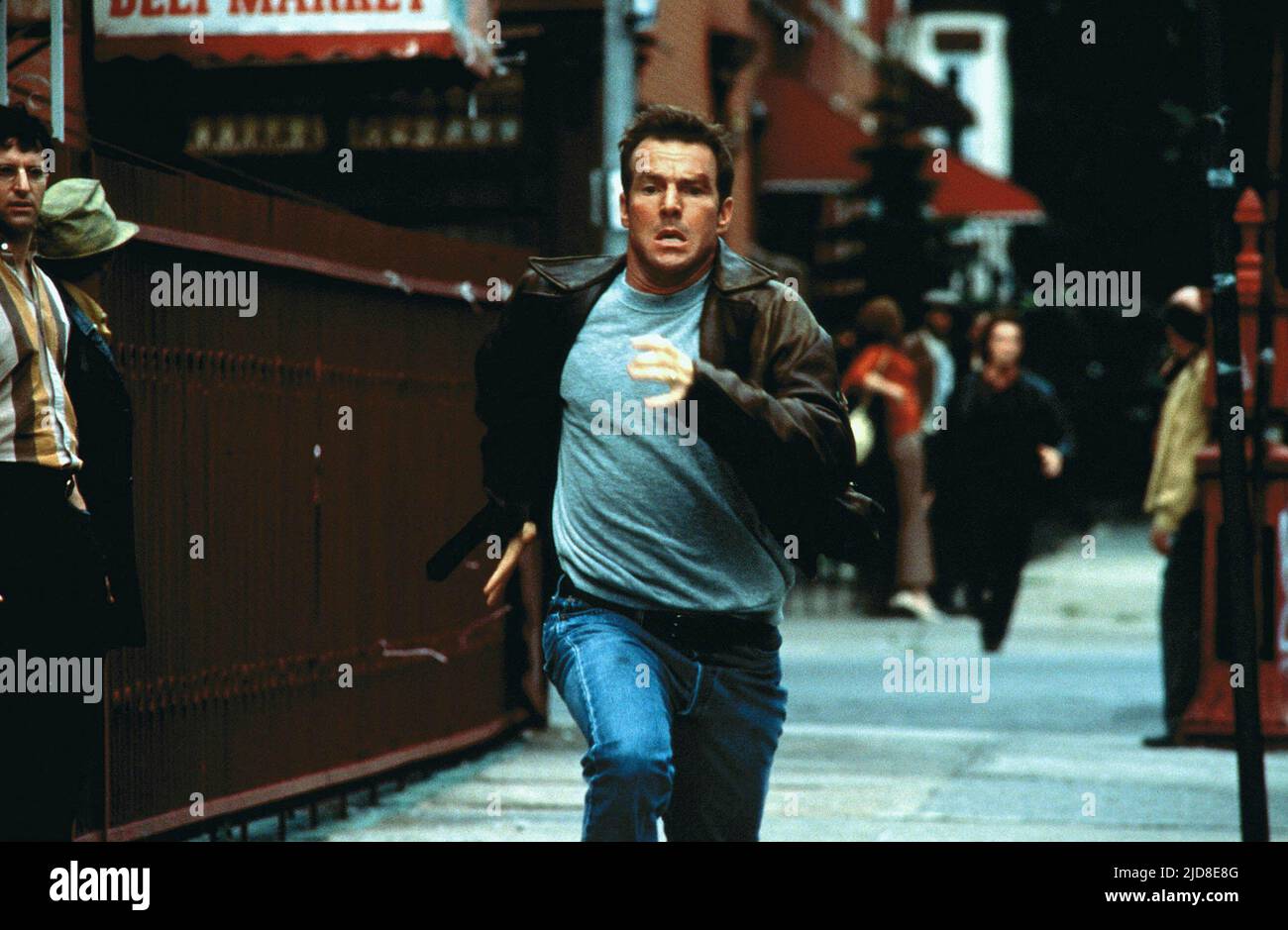 DENNIS QUAID, FREQUENZ, 2000, Stockfoto