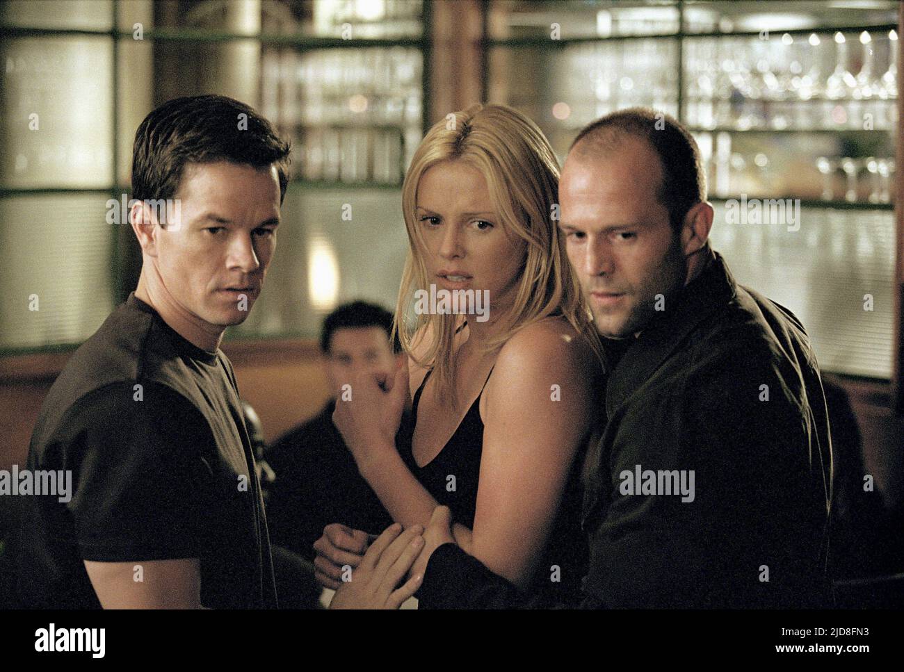 WAHLBERG,THERON,STATHAM, DER ITALIENISCHE JOB, 2003, Stockfoto