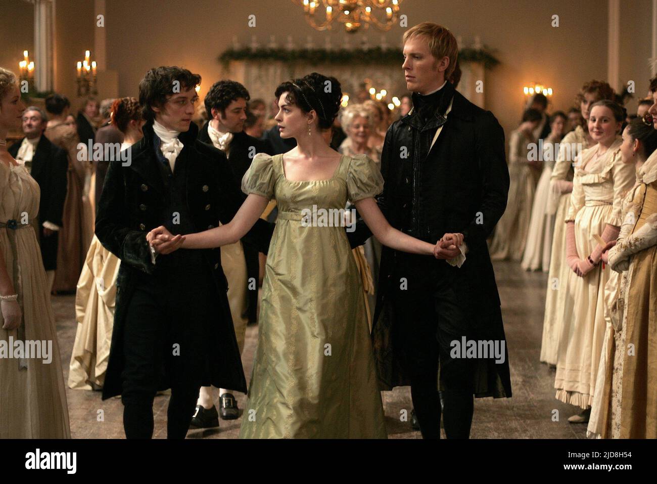 MCAVOY,HATHAWAY,FOX, BECOMING JANE, 2007, Stockfoto