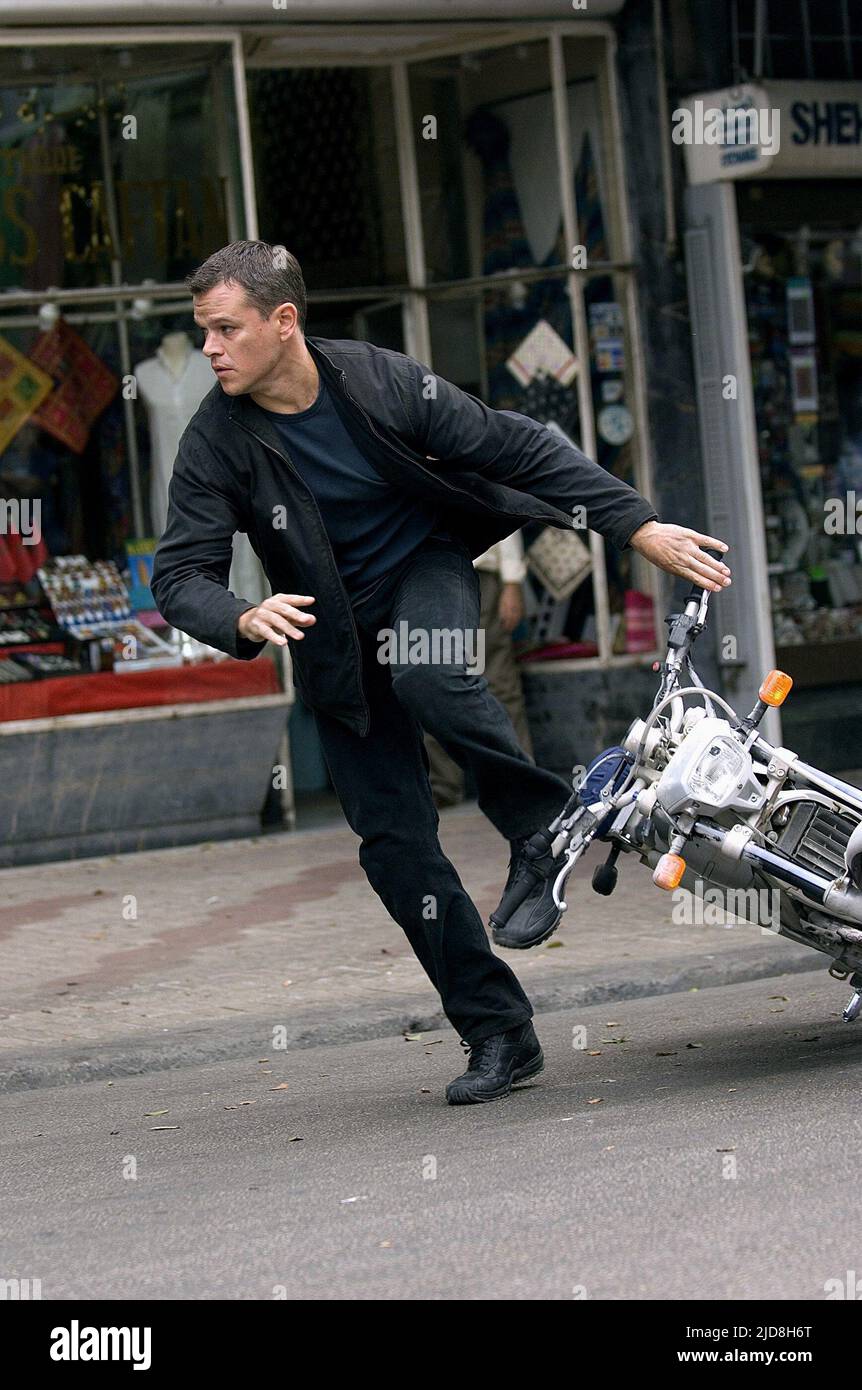 MATT DAMON, DAS BOURNE ULTIMATUM, 2007, Stockfoto