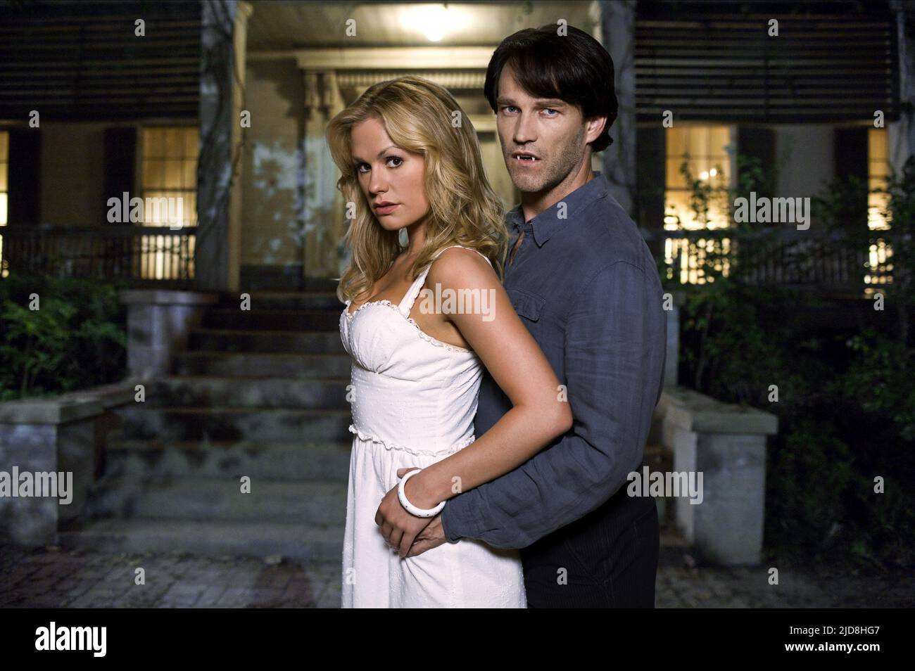 PAQUIN, MOYER, TRUE BLOOD, 2008, Stockfoto