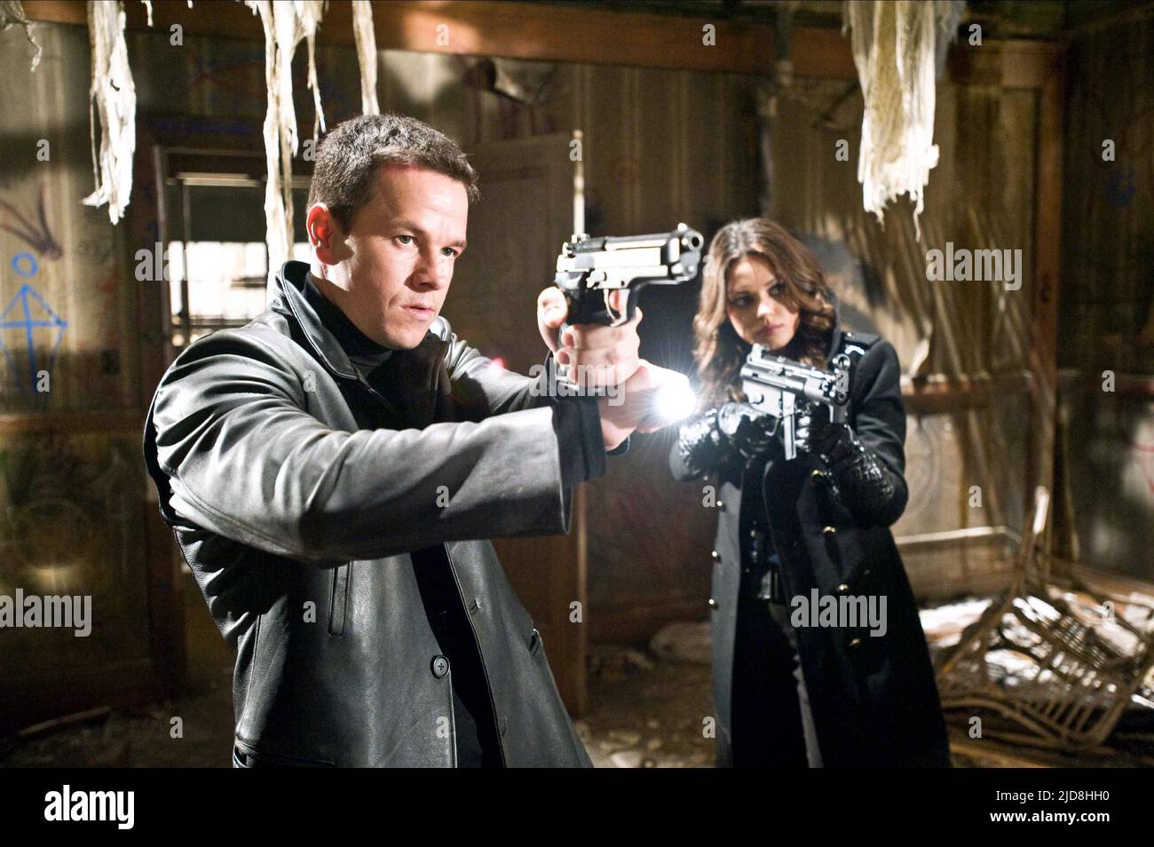 WAHLBERG, KURYLENKO, MAX PAYNE, 2008, Stockfoto