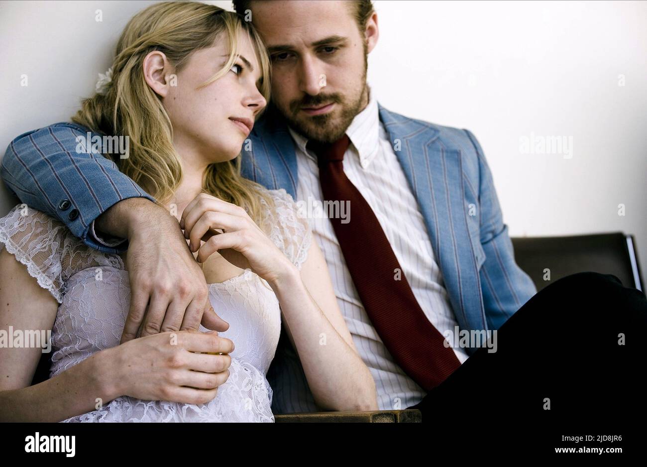 WILLIAMS, GOSLING, BLAUER VALENTINSTAG, 2010, Stockfoto