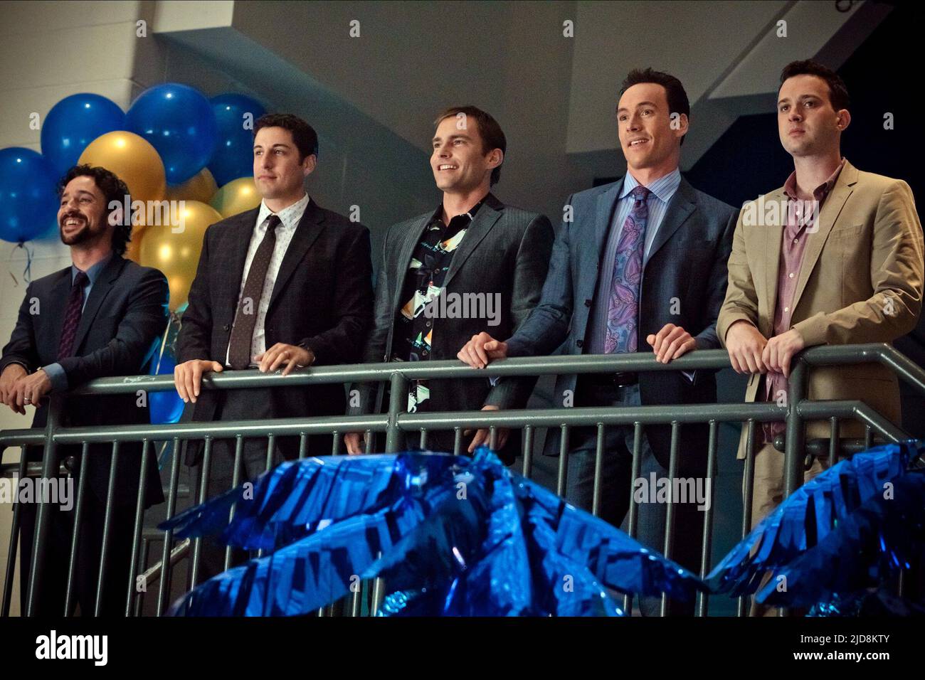 NICHOLA,BIGGS,SCOTT,KLEIN,THOMAS, AMERICAN REUNION, 2012, Stockfoto