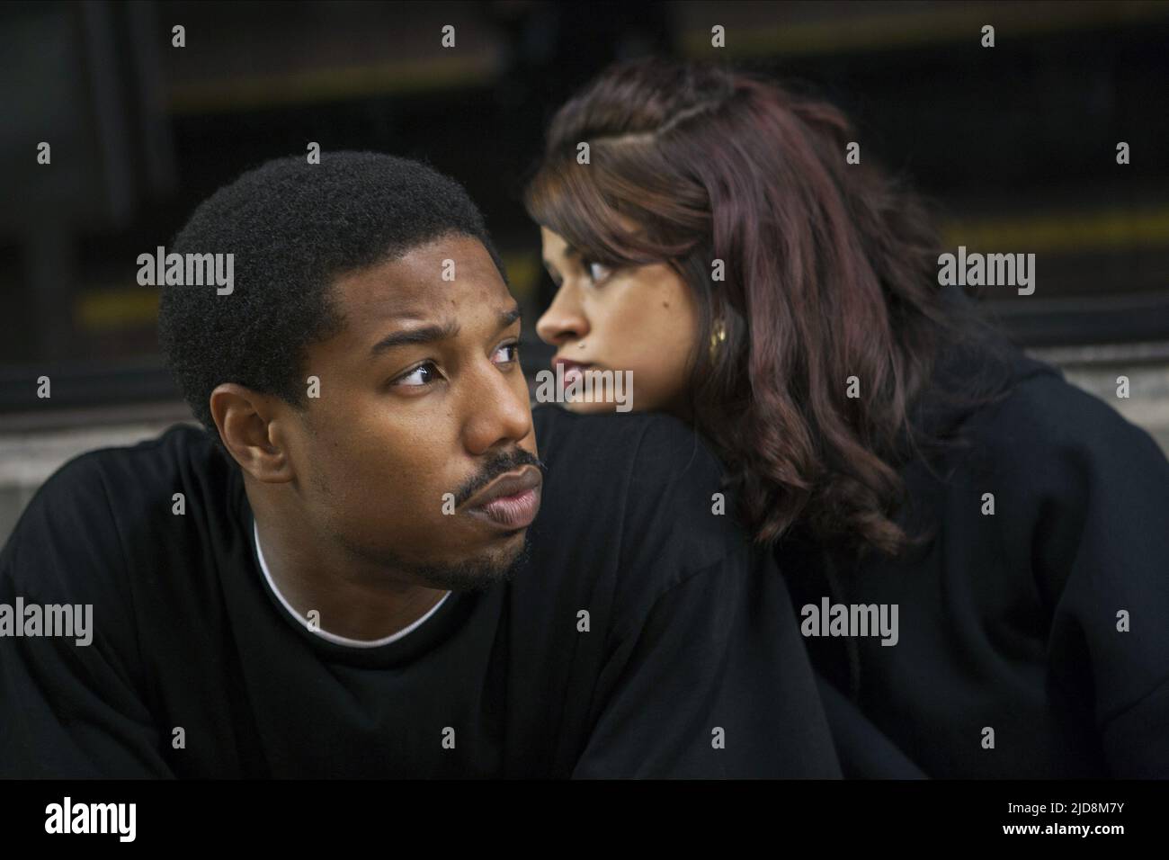 JORDAN, DIAZ, FRUITVALE STATION, 2013, Stockfoto