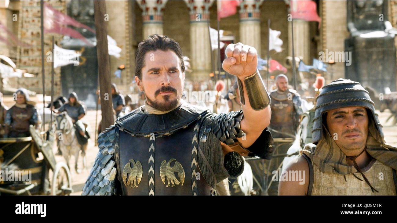 CHRISTIAN BALE, EXODUS: GÖTTER UND KÖNIGE, 2014, Stockfoto