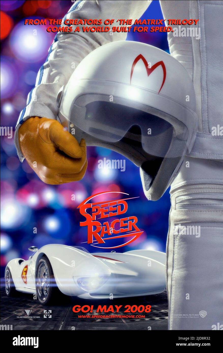 FILMPOSTER, SPEED RACER, 2008, Stockfoto