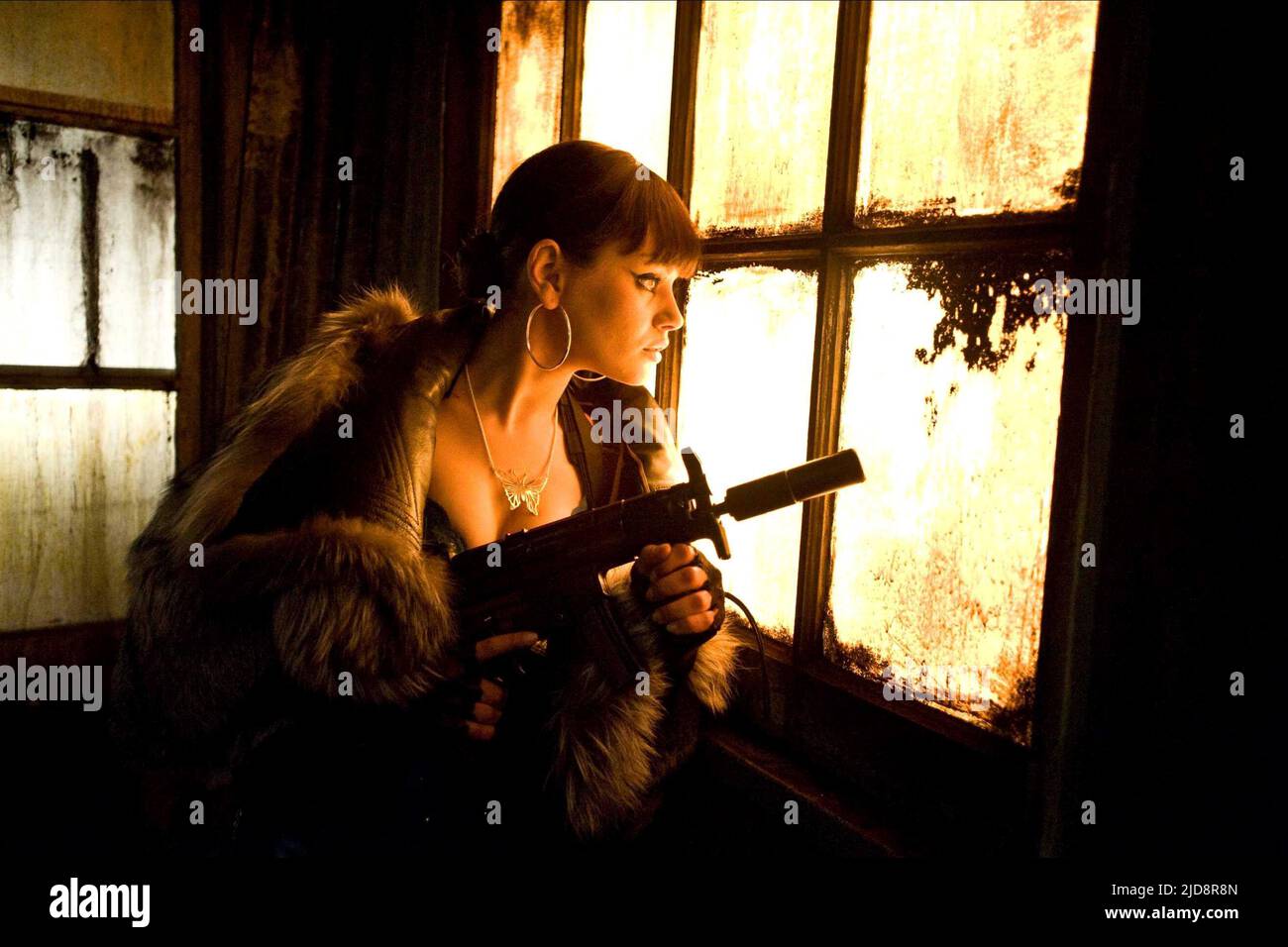 MILA KUNIS, MAX PAYNE, 2008, Stockfoto