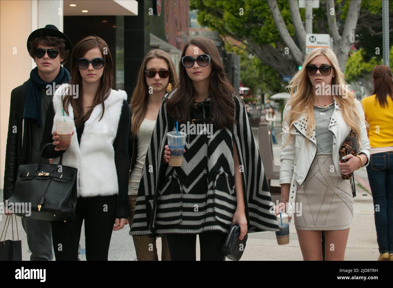 BROUSSARD, WATSON, FARMIGA, CHANG, JULIEN, THE BLING RING, 2013, Stockfoto