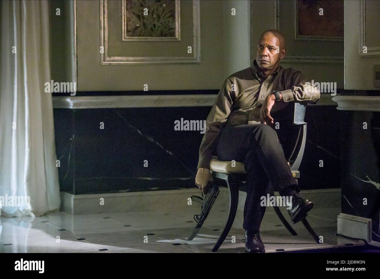 DENZEL WASHINGTON, DER EQUALIZER, 2014, Stockfoto