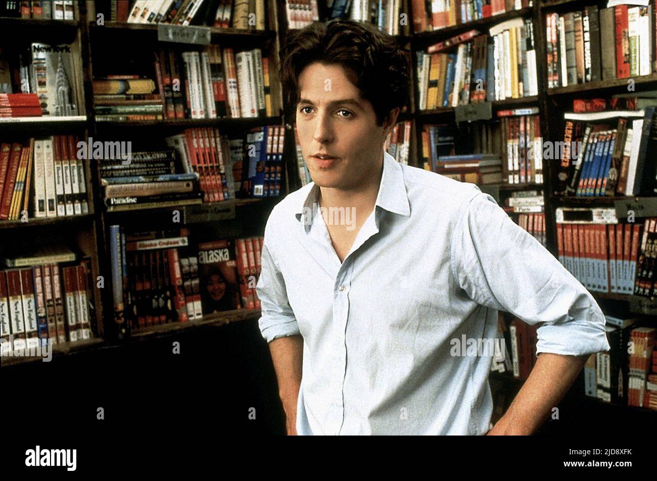 HUGH GRANT, NOTTING HILL, 1999, Stockfoto