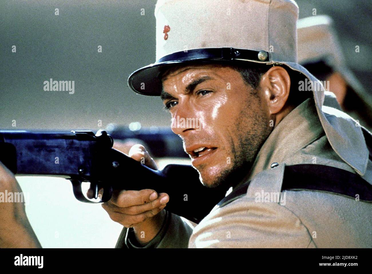 JEAN-CLAUDE VAN DAMME, LEGIONÄR, 1998, Stockfoto