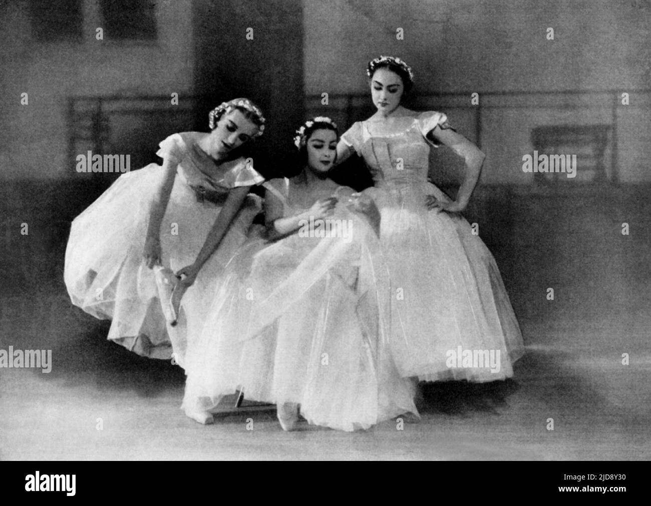 RIABOUCHINSKAYA,TOUMANOVA,BARONOVA, BALLETS RUSSES, 2005, Stockfoto