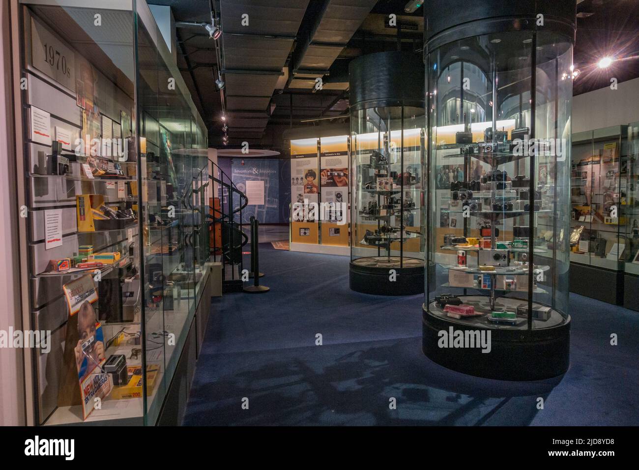 Die Kodak Gallery im National Science and Media Museum, Bradford, Yorkshire, Großbritannien. Stockfoto